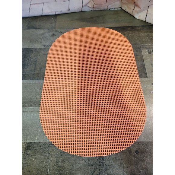 Orange Non slip table shelf placemat decor - Picture 3 of 4